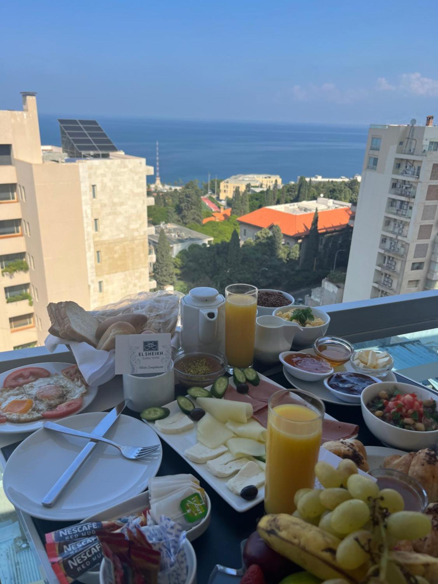 ביירות El Sheikh Suites Hotel מראה חיצוני תמונה